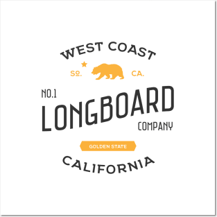 Longboard company Posters and Art